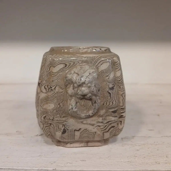 [BUNJANG] Ryeori Pattern Chinese Ceramic Vase Antique / 연리문 중국 도자기 고도자 골동품 고미술 엔틱 빈티지