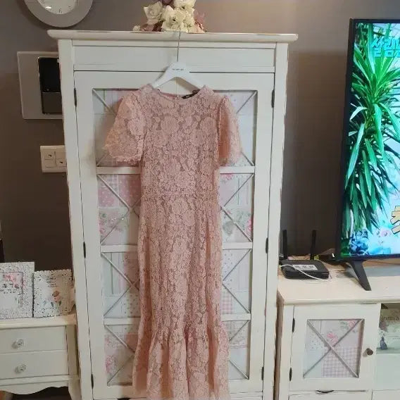 [BUNJANG] Zara Lace Long Dress / 자라 레이스 롱원피스/55