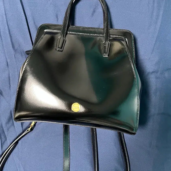 [BUNJANG] LeMeme Sac Bot Tote Bag Backpack Black / 르메메 삭보 토트백 백팩 블랙