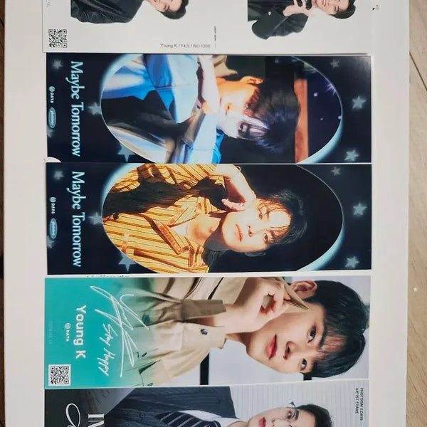 [BUNJANG] Day6 Young K Wonpil Four-Cut Photo Set / day6 영케이 원필 네컷