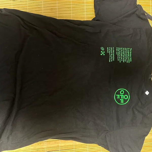 [BUNJANG] Off-White Arch Shape T-Shirt Black / 오프화이트 아치셰이프 반팔티 블랙