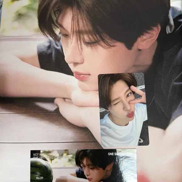 [BUNJANG] NCT WISH Our Summer Wish Exhibition Photobook Sion / 위시 아워썸머위시 전시회 포토북 시온