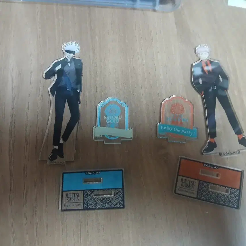 [BUNJANG] Jujutsu Kaisen Sofmap Party Acrylic Stand Gojo Satoru & Itadori Yuji / 주술회전 소프맙 파티 아크릴 스탠드 고죠 사토루, 이타도리 유지 양도해요!