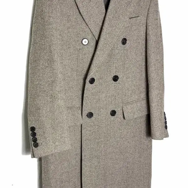 [BUNJANG] Dunst Herringbone Double Coat / 던스트 코트