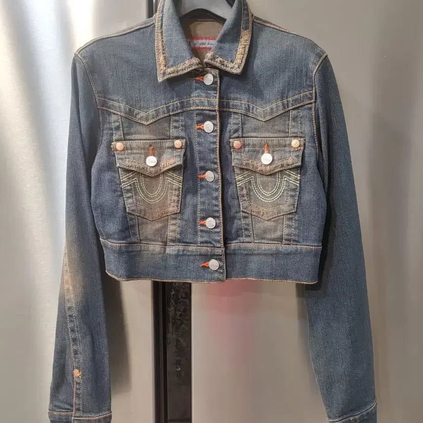 [BUNJANG] Cropped Denim Jacket / 크롭 청자켓 /프리사이즈(55,66)