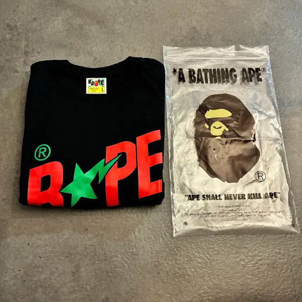 [BUNJANG] BAPE BapeSta Short Sleeve T-Shirt / 베이프스타 반팔