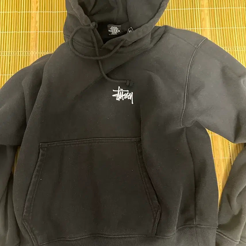 [BUNJANG] Stussy Logo Play Hoodie Black / 스투시 후드티 블랙