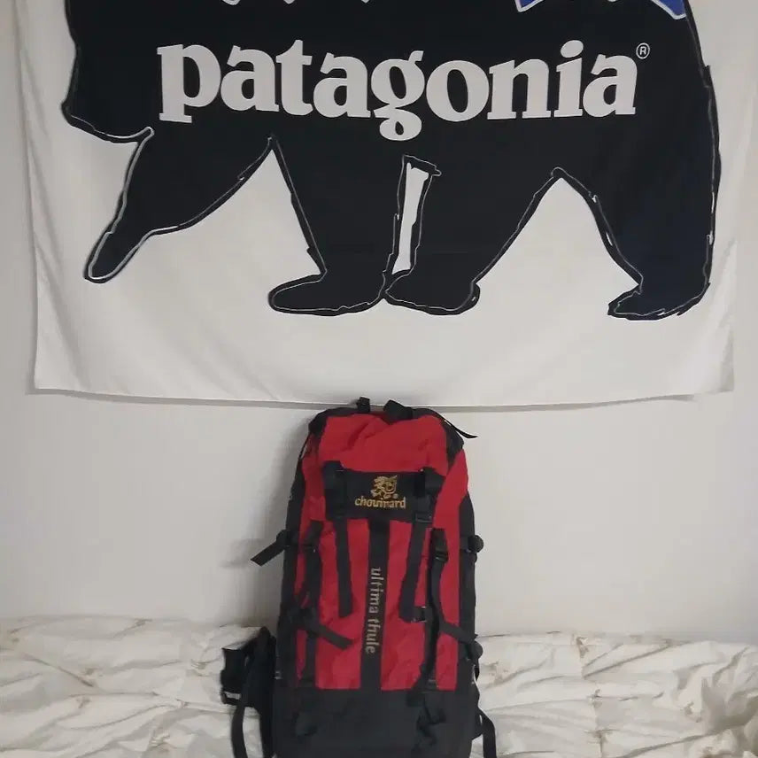 [BUNJANG] Chouinard Equipment Backpack Red/Black / chouinard 배낭 레드 블랙