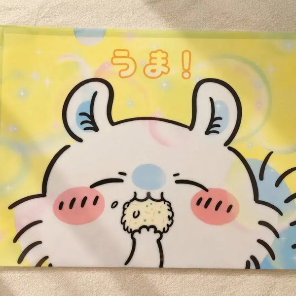[BUNJANG] Chiikawa Animation Uma Momonga A4 Clear File / 치이카와 애니메이션 우마 모몽가 A4 클리어파일