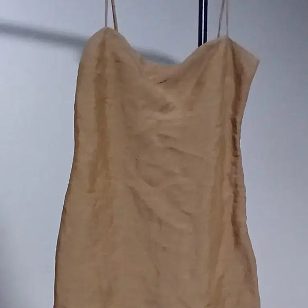 [BUNJANG] MEMO Rachel Linen Blend Sleeveless Dress / (새상품)메모 MEMO 레이첼   원피스