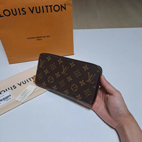 [BUNJANG] Louis Vuitton Zippy Monogram M42616 Coin purse / [100%/정품] 루이비통 지피 모노그램 코클리코 레드 장지갑