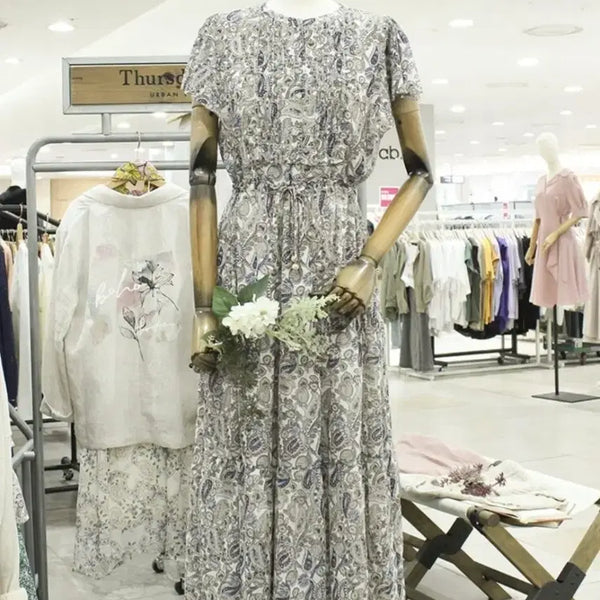 [BUNJANG] Thursday Island Paisley Dress / 써스데이아일랜드 페이즐리 원피스