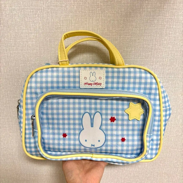 [BUNJANG] Miffy Gingham Check Bag / 최저가 미피 깅엄 체크 가방