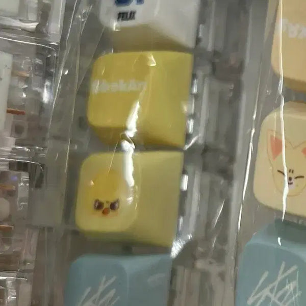 [BUNJANG] Karma Keycap Keyring 'Bokkari' Skz Sealed / 미개봉 카르마 키캡 키링 뽁아리 스키즈 스키주