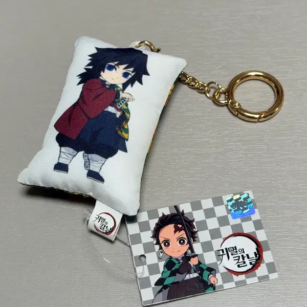 [BUNJANG] Demon Slayer Giyu Character Keyring / 미사용) 귀칼 키링 판매 (기유)