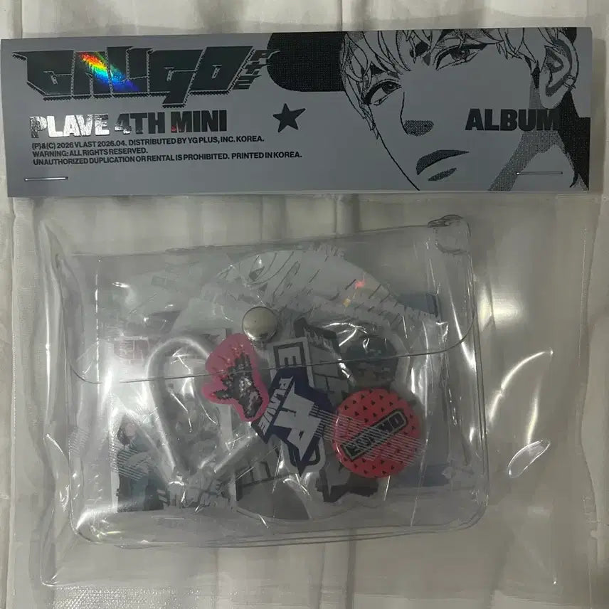 [BUNJANG] FLEV 4th Mini Album Keyring Set / [미개봉] 플래이브 4집 미니 앨범 키링 세트