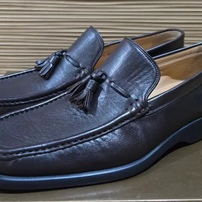 [BUNJANG] Bally Leather Tassel Loafers EU 8 / 신품급 발리 테슬 로퍼 eu 8