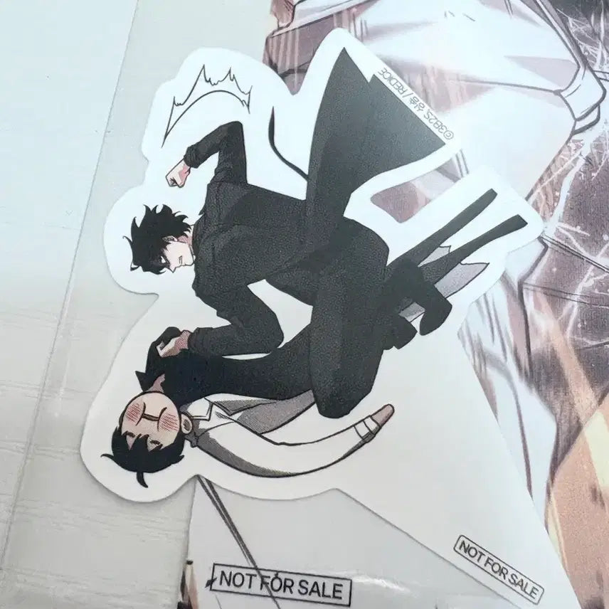 [BUNJANG] Omniscient Reader's Viewpoint Popup Cafe Exclusive Ticket Decoration Set Kim Dokja Yoo Joonghyuk / 전독시 팝업 카페 특전 티켓 데코 김독자 유중혁