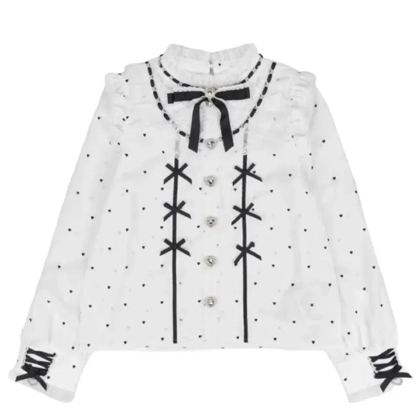 [BUNJANG] Lizlisa Dot Blouse / 리즈리사 도트 블라우스