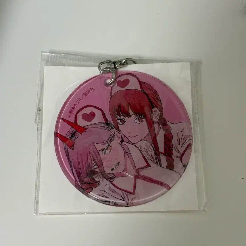 [BUNJANG] Chainsaw Man Makima Power Keychain / 체인소맨 마키마 파워 키링