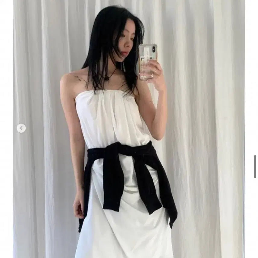 [BUNJANG] LEA LOA Drape Tube Dress / lea 르에 loa drape 드레이프 드레스 (새상품)