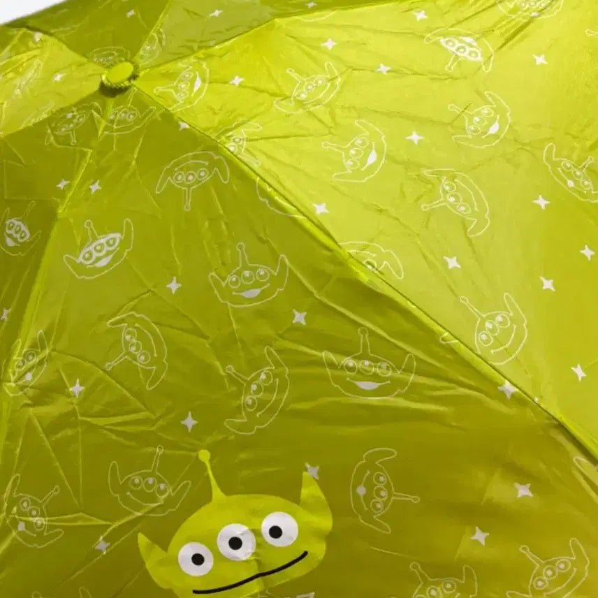 [BUNJANG] Toy Story Alien 5-Section Umbrella (New) / 토이스토리 알린 5단 우산 (새제품)