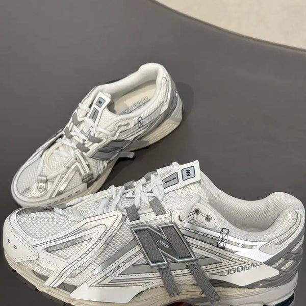 [BUNJANG] New Balance 1906A White Silver Mesh Sneakers / 뉴발란스 1906A 화이트 실버 메쉬 운동화 남녀공용 레트로 스니커즈
