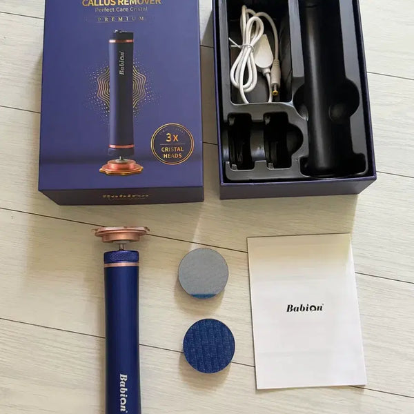 [BUNJANG] Babion Permanent Crystal Foot Callus Remover / 바비온 반영구 크리스탈 패드 발 각질제거기