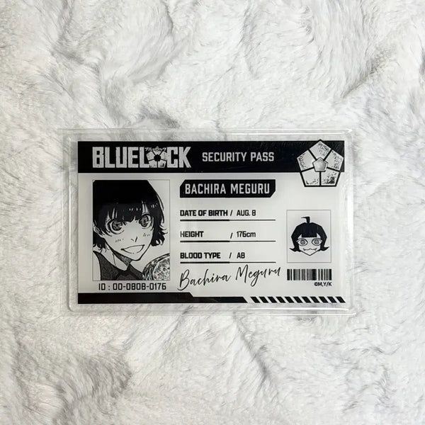 [BUNJANG] Blue Lock Bachira Meguru ID Card - Original Art Exhibition Animate Collaboration / 블루록 아이디카드 바치라 메구루ㅣ원화전애니메이트콜라보팝업스토어카페아크릴포카id포토카드이사기카이저이토시린사에나기레오넨도룩업피규어a상누이캔뱃지특전굿즈공구