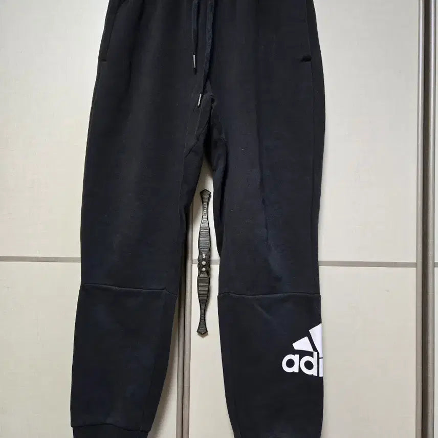 [BUNJANG] Adidas Training Fleece Pants Black / 아디다스 트레이닝 기모바지 블랙