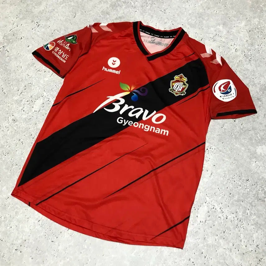 [BUNJANG] Hummel Gyeongnam FC Football Jersey - Jeong Seong-joon K League / 험멜 경남FC 축구 유니폼 정성준 K리그