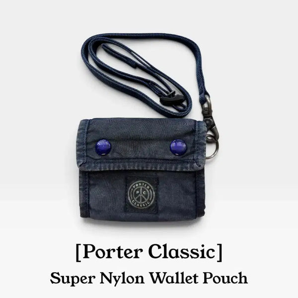 [BUNJANG] Porter Classic Super Nylon Wallet Pouch / [Porter Classic] 슈퍼 나일론 워렛 파우치