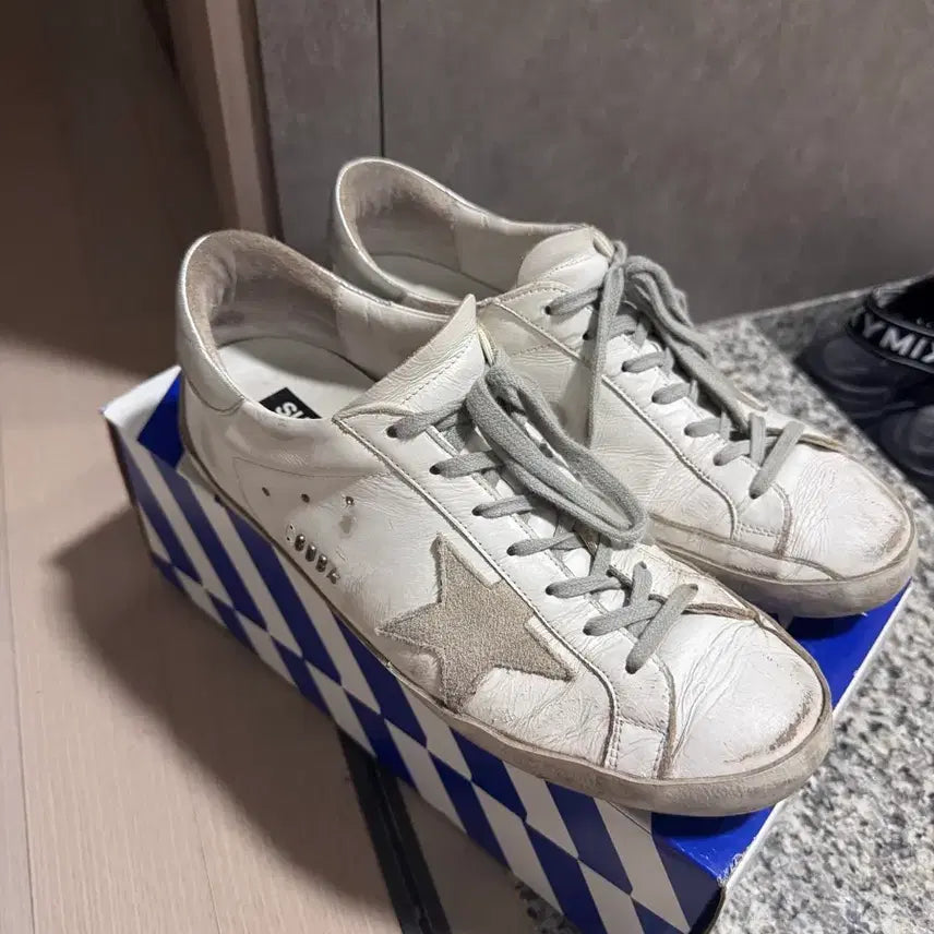[BUNJANG] Golden Goose Superstar Silver Tab Sneakers Size 43 / 골든구스 슈퍼스타 실버탭 43