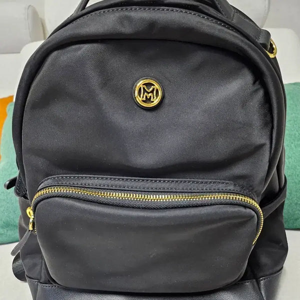 [BUNJANG] Metrogate Black Backpack / 메트로시티 백팩 블랙