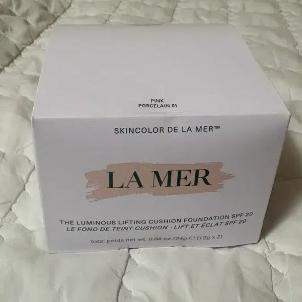 [BUNJANG] La Mer Luminous Lifting Cushion Foundation SPF20 01 Pink Porcelain / 라메르 루미너스 리프팅 쿠션 파운데이션 01호 핑크포세린