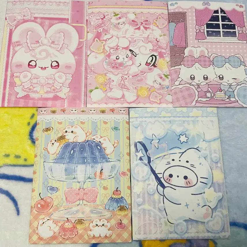 [BUNJANG] Yumja Design Envelope Set (15 pcs + 2 bonus) / [15장+덤 2장] 포용 윰자 수봉 엥꼬 냐우 야모 도안