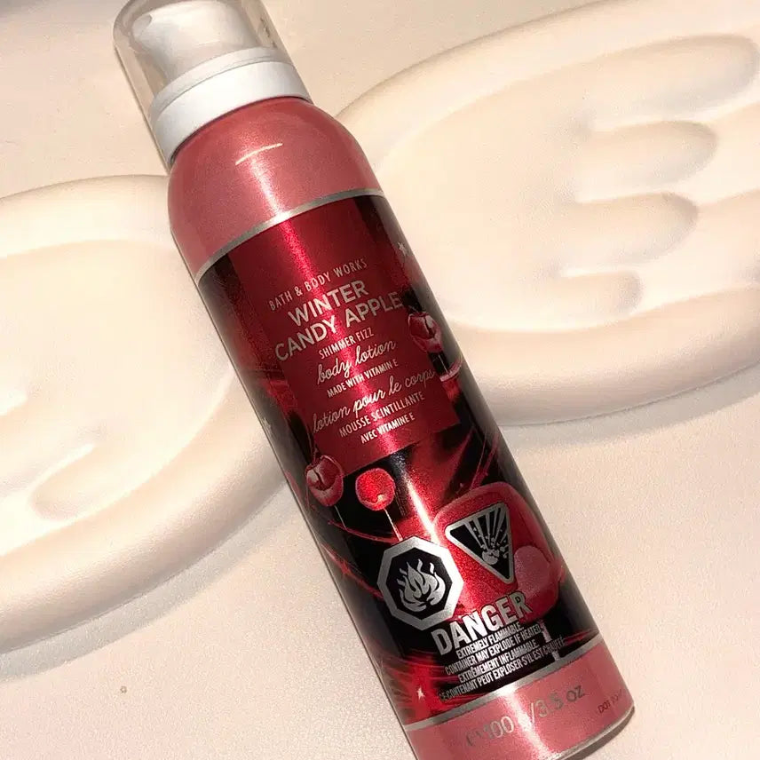 [BUNJANG] Bath & Body Works Winter Candy Apple Shimmer Fizz Body Lotion (Sealed) / 미개봉 새상품 배쓰앤바디웍스 BBW 윈터캔디애플 쉬머피즈 바디로션
