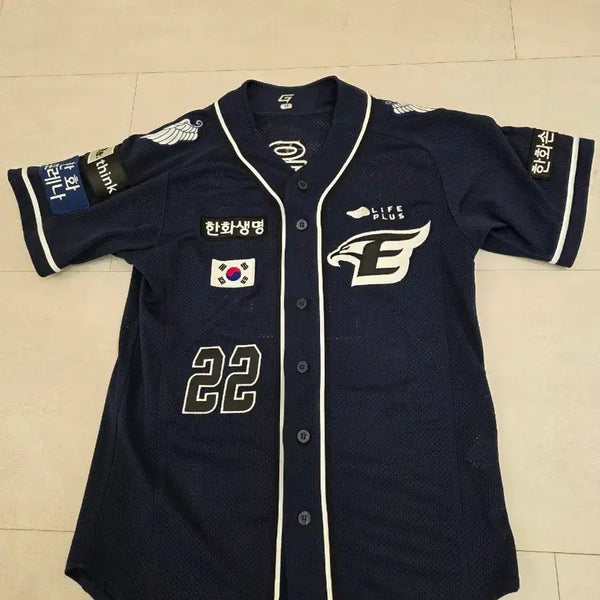 [BUNJANG] Hanwha Eagles 2023 Wing Jersey Chae Eun-seong Signed Size 95 / 한화이글스 23년 윙니폼 95  판매해요