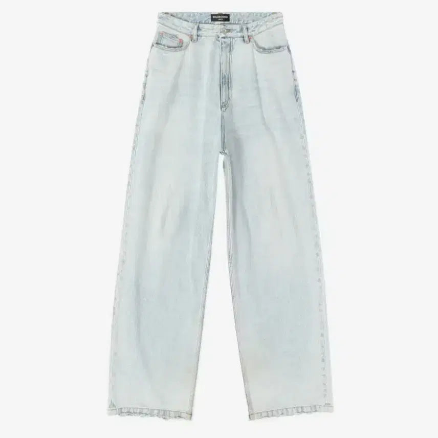 [BUNJANG] Balenciaga Light Wash Denim Pants Size S / 발렌시아가 풀업 데님 연청 s