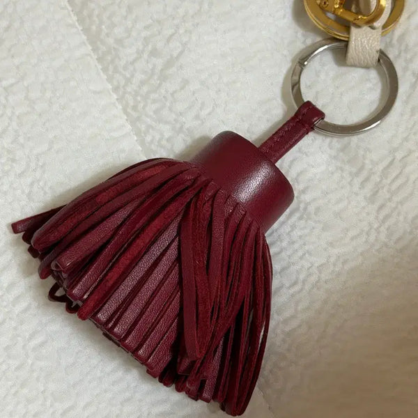 [BUNJANG] Hermès Carmen Keyring Burgundy / (정품) 에르메스 카르멘 키링 버건디