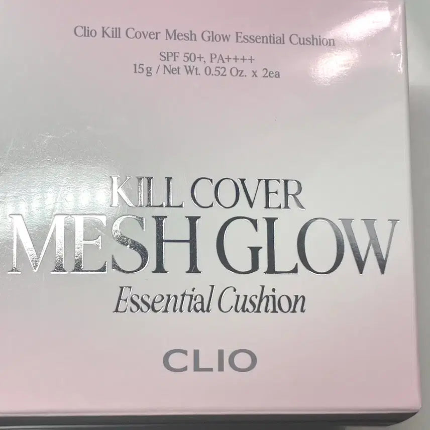 [BUNJANG] Clio Kill Cover Mesh Glow Essential Cushion (19C) + Coringco No-Glue Muse False Lashes Set / 클리오 에센셜 쿠션 19c + 코링코 노글루 뮤즈 새상품