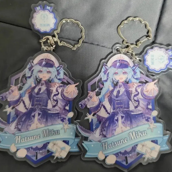 [BUNJANG] Hatsune Miku Acrylic Keychain Set of 2 / 하츠네 미쿠 아크릴 키링 2개 세트 팝니다!!