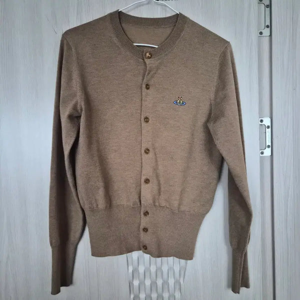 [BUNJANG] Vivienne Westwood Cardigan Beige / 비비안웨스트우드 카디건 베이지