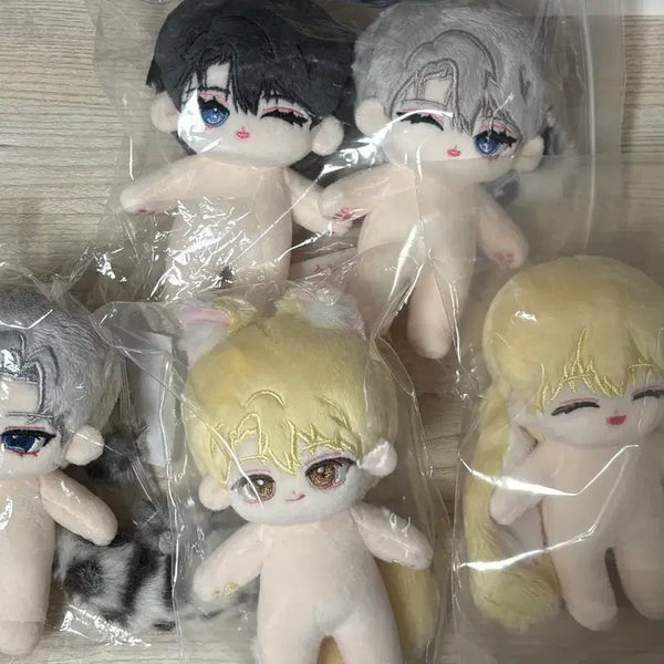 [BUNJANG] Demutjuk Custom Unofficial Plush Doll Bundle Set / 데못죽 속성 문대 채율 비공식 솜인형 원가 이하 양도