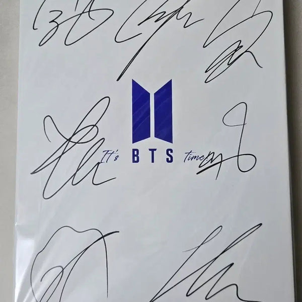 [BUNJANG] BTS Autographed Special Photobook / 방탄소년단 친필싸인 스페셜 포토북 (BTS)