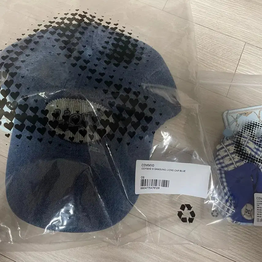 [BUNJANG] Samsung Lions Koiseo Ball Cap & Scrunchie Set / 삼성라이온즈 코이세이오 볼캡+스크런치