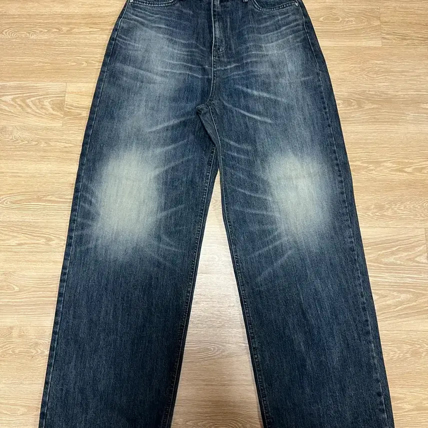 [BUNJANG] OOTJ Washed Denim Pants / ootj 진청 워싱 데님 팬츠