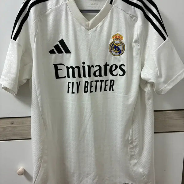 [BUNJANG] Adidas Real Madrid 24/25 Home Jersey IU5011 / 아디다스 레알 마드리드 유니폼 24/25 홈 저지 IU5011