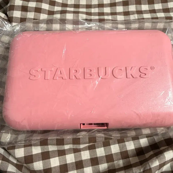 [BUNJANG] Starbucks Pink Pouch / 미사용 스타벅스 파우치 핑크
