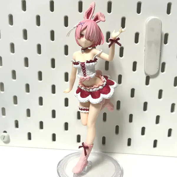 [BUNJANG] Re:Zero Ram Bunny Girl Figure Pink Ver. / 리제로 람 쿠지 b상 피규어 미소녀 버니 바니 걸 핑크
